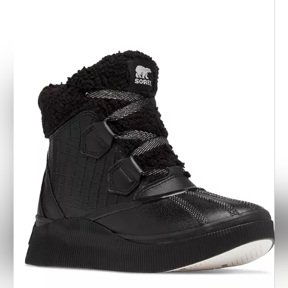Sorel Womens Black Out N About IV Chill Boots Size 9.5 NWT Waterproof